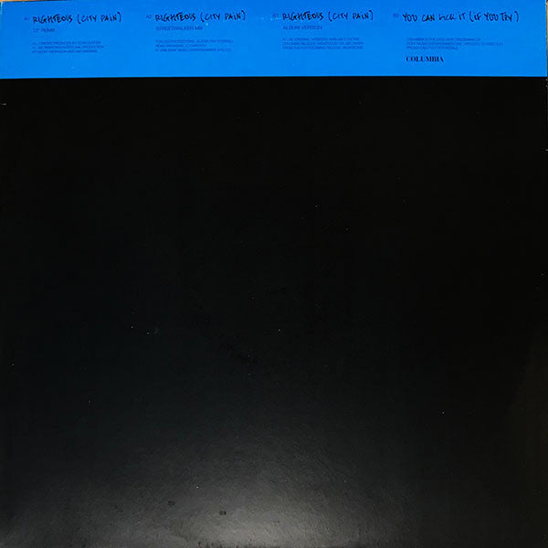 Dag : Righteous (12", Promo)