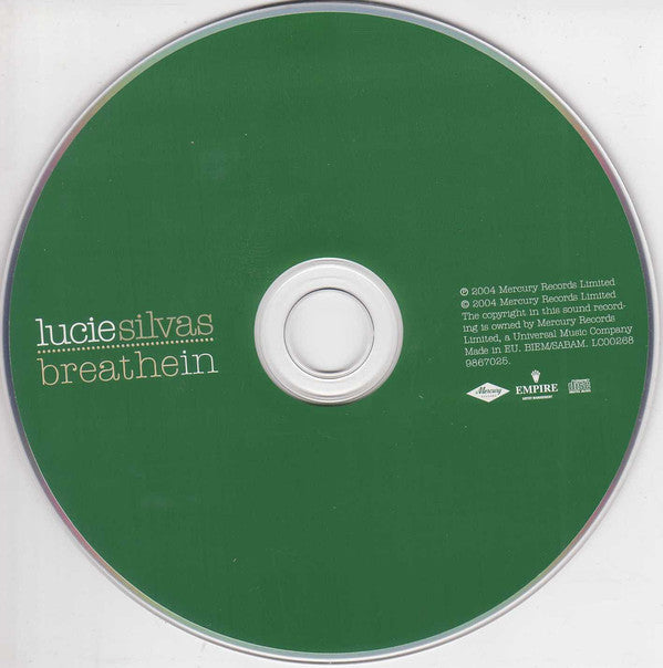 Lucie Silvas : Breathe In (CD, Album, Dis)