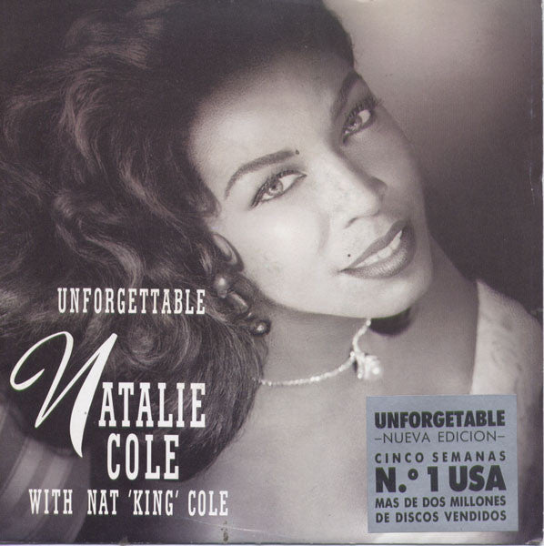 Natalie Cole With Nat King Cole : Unforgettable (7", Single, Sma)