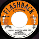 Air Supply : Lost In Love / I Don't Want To Lose You (7", RE, Styrene, Ind)
