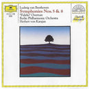 Ludwig van Beethoven / Herbert von Karajan / Berliner Philharmoniker : Symphonies Nos. 5 & 8 / "Fidelio" Ouvertüre (CD, Comp, RM)