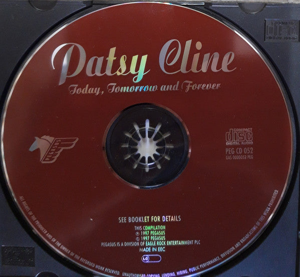 Patsy Cline : Today, Tomorrow And Forever (CD, Album, Comp)