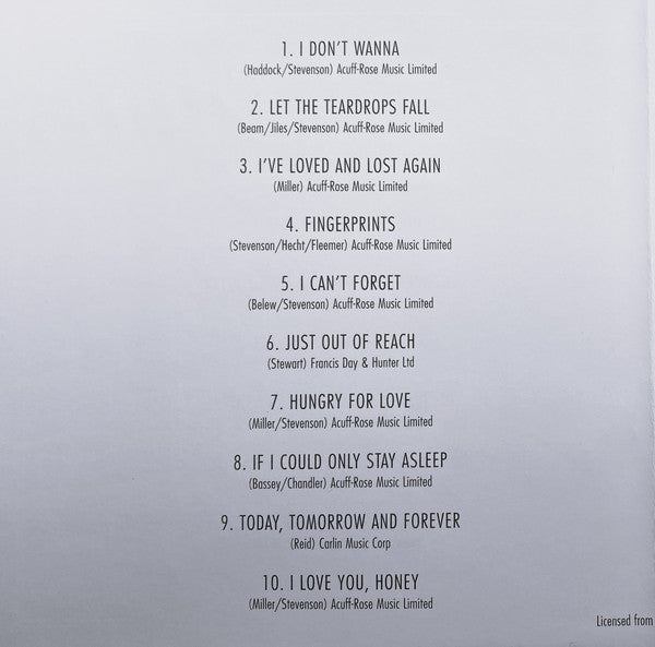 Patsy Cline : Today, Tomorrow And Forever (CD, Album, Comp)