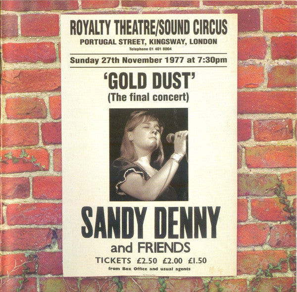 Sandy Denny : Gold Dust (The Final Concert) (CD, Album, RE, Uni)