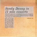 Sandy Denny : Gold Dust (The Final Concert) (CD, Album, RE, Uni)