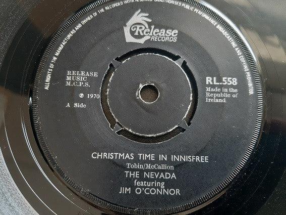 The Nevada featuring Jim O'Connor (6) : Christmas Time In Innisfree (7")