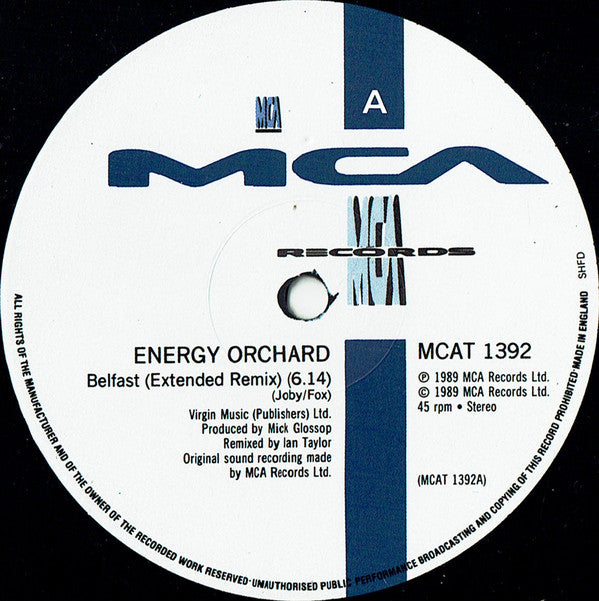 Energy Orchard : Belfast (12", Single)