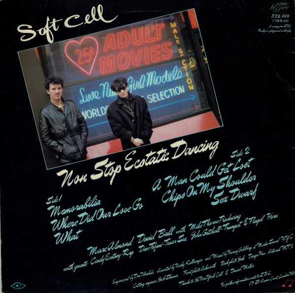 Soft Cell : Non Stop Ecstatic Dancing (LP, Album, MiniAlbum)