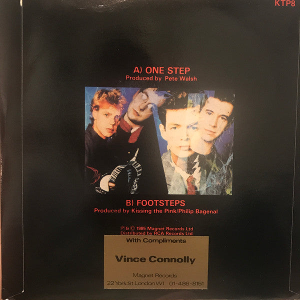 Kissing The Pink : One Step (7", Single)