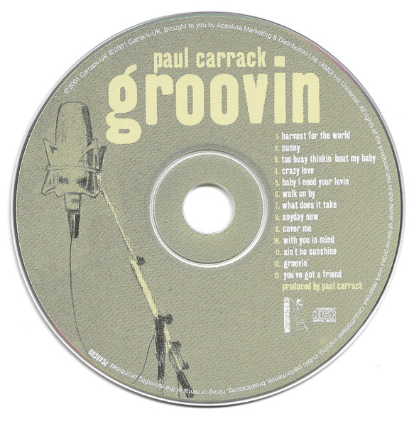 Paul Carrack : Groovin' (CD, Album)
