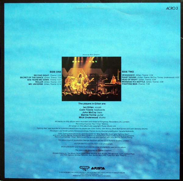 Gillan : Mr. Universe (LP, Album)
