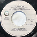 Elton John : Nobody Wins (7", Single, Styrene)