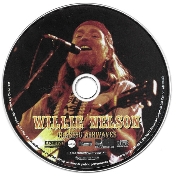 Willie Nelson : The Best Of Willie Nelson Broadcasting Live (CD, Comp, Unofficial)