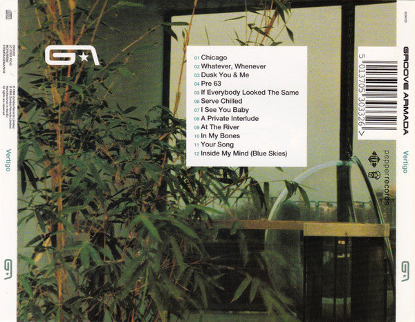 Groove Armada : Vertigo (CD, Album, Son)