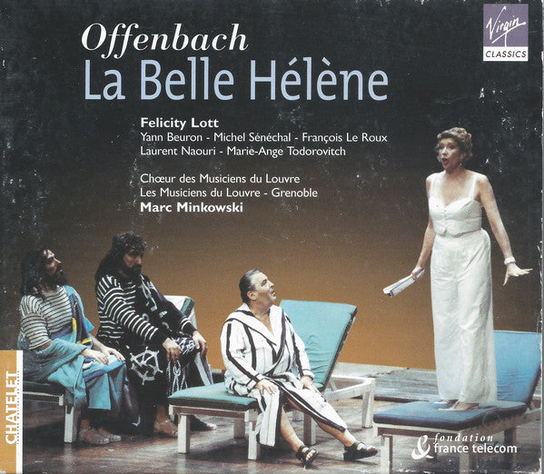 Jacques Offenbach - Felicity Lott, Yann Beuron, Michel Sénéchal, François Le Roux, Laurent Naouri, Marie-Ange Todorovitch, Chœur Des Musiciens Du Louvre, Les Musiciens Du Louvre, Marc Minkowski : La Belle Hélène (2xCD, Album + Box, Sli)