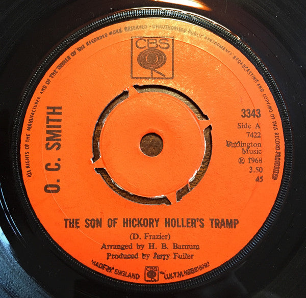 OC Smith : The Son Of Hickory Holler's Tramp (7")