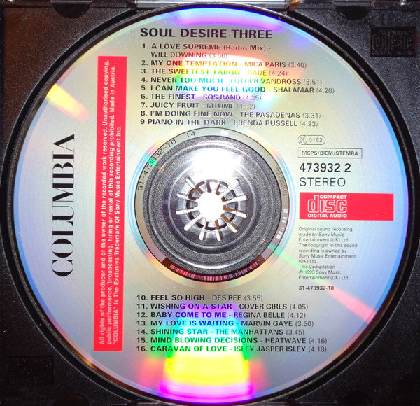 Various : Soul Desire Three (CD, Comp)
