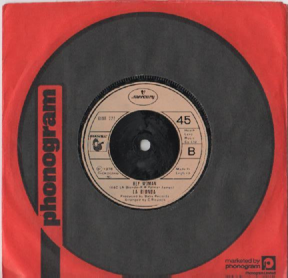 La Bionda : One For You One For Me (7", Single)