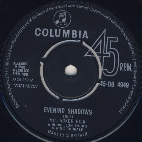 Acker Bilk With The Leon Young String Chorale : A Taste Of Honey (7", Single)