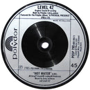 Level 42 : Lessons In Love (7", Single)