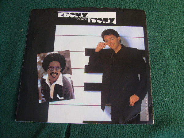 Paul McCartney : Ebony & Ivory (7", Single)