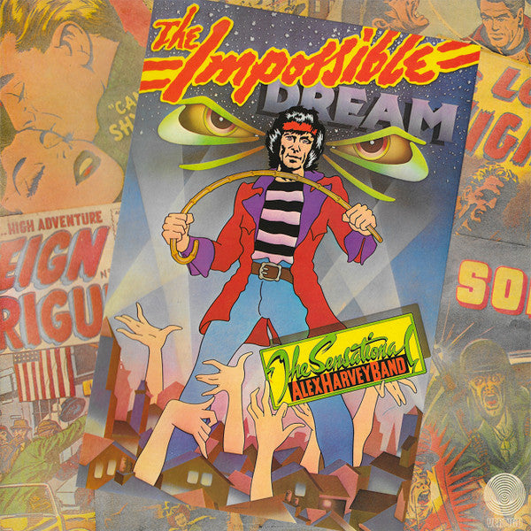 The Sensational Alex Harvey Band : The Impossible Dream (LP, Album, Gat)