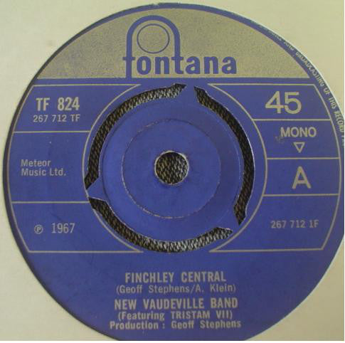 The New Vaudeville Band : Finchley Central (7", Single, Mono)