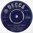 Gigliola Cinquetti : Non Ho L'Eta' Per Amarti (7", Single)