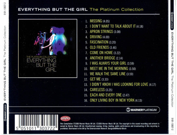 Everything But The Girl : The Platinum Collection (CD, Comp)