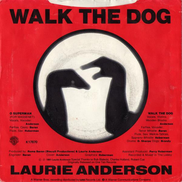 Laurie Anderson : O Superman (7", EP, Pap)