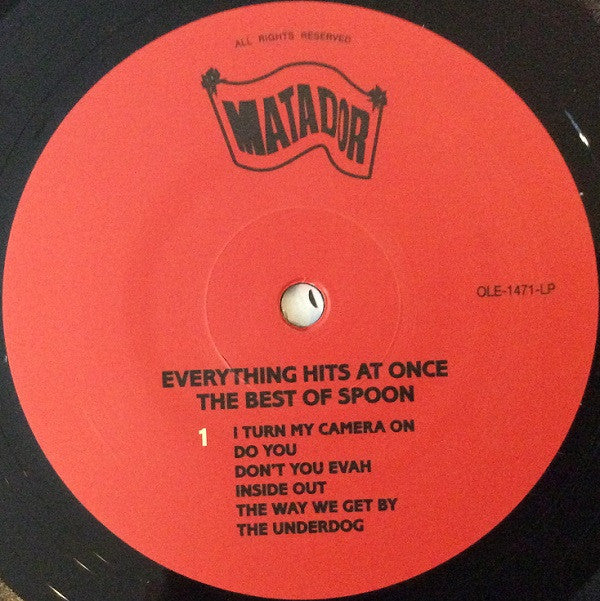 Spoon : Everything Hits At Once (The Best Of Spoon) (LP, Album, Comp)