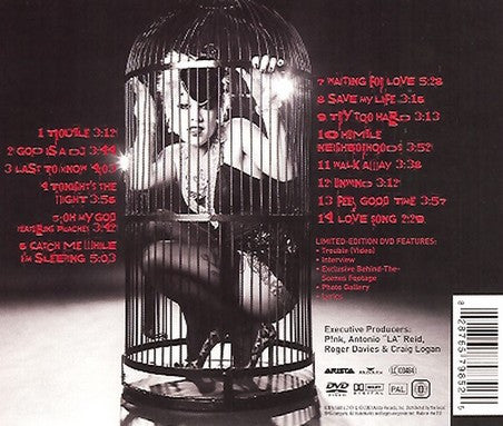 P!NK : Try This (CD, Ltd + DVD, PAL)