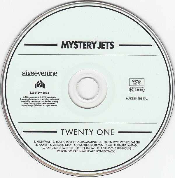 Mystery Jets : Twenty One (CD, Album)