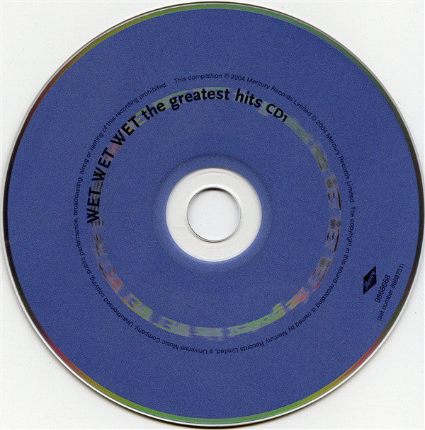 Wet Wet Wet : The Greatest Hits (2xCD, Album, Comp, Ltd, S/Edition)