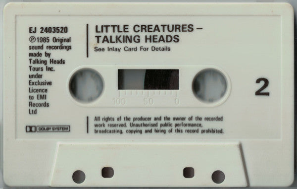 Talking Heads : Little Creatures (Cass, Album, Cre)