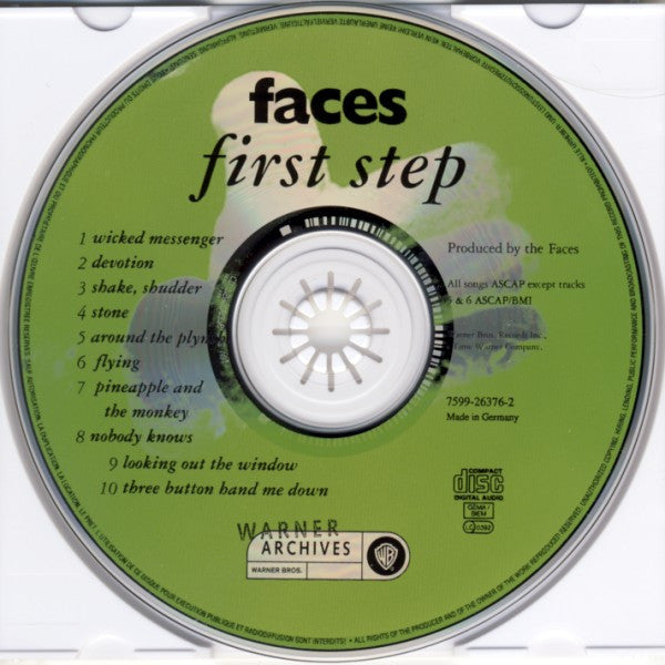 Faces (3) : First Step (CD, Album, RE)
