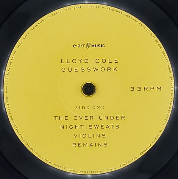 Lloyd Cole : Guesswork (LP, Album)