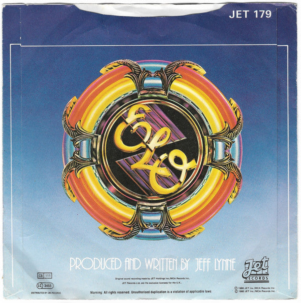 Electric Light Orchestra : I'm Alive (7", Single)