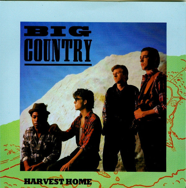 Big Country : Harvest Home (7", Single, Pap)