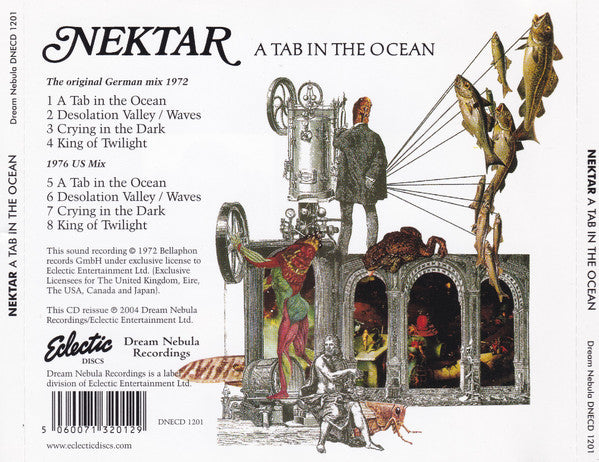 Nektar : A Tab In The Ocean (CD, Album, RE, RM, S/Edition)