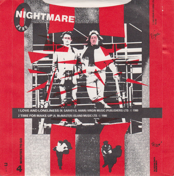 The Motors : Love And Loneliness (7", Single)