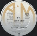 Jeffrey Osborne : Don't Stop (LP, Album)