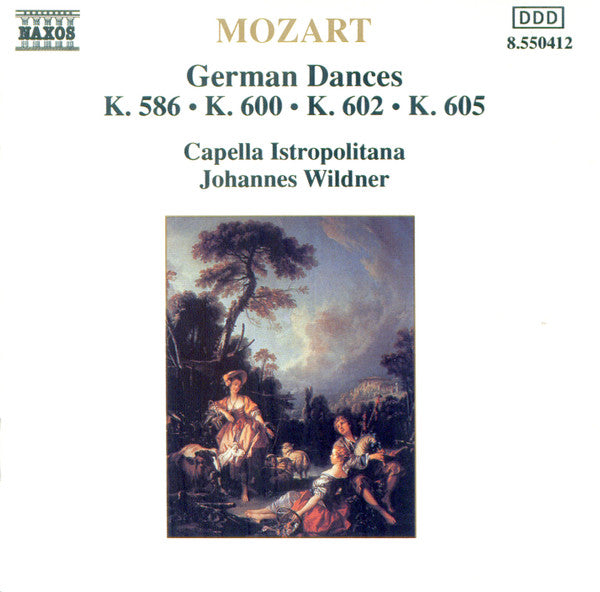 Wolfgang Amadeus Mozart, Capella Istropolitana, Johannes Wildner : German Dances (CD, Album, RE)