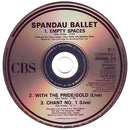 Spandau Ballet : Empty Spaces (CD, Single)