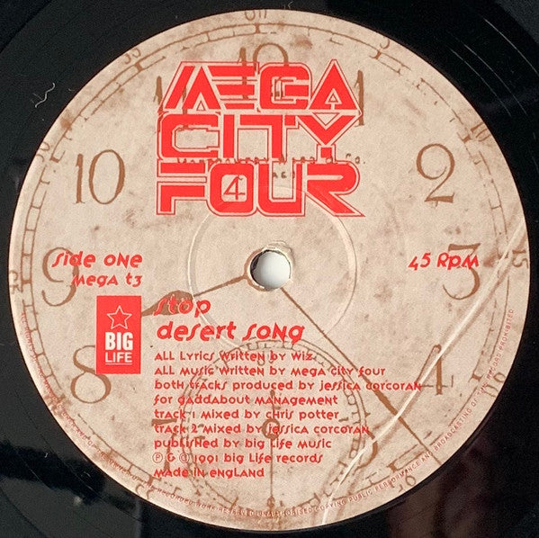 Mega City Four : Stop (12", EP)