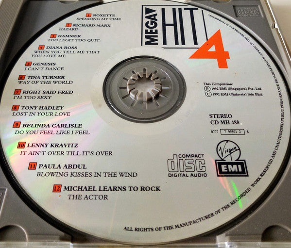 Various : Megahit 4 (CD, Comp, RE)