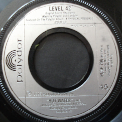 Level 42 : Lessons In Love (7", Single, Jukebox, No )