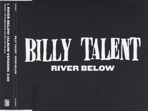 Billy Talent : River Below (CD, Single, Promo)