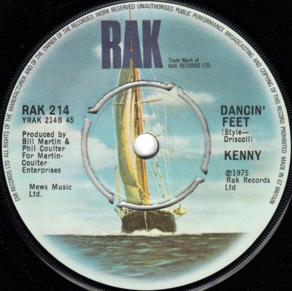 Kenny (3) : Julie Anne (7", Single, Pus)