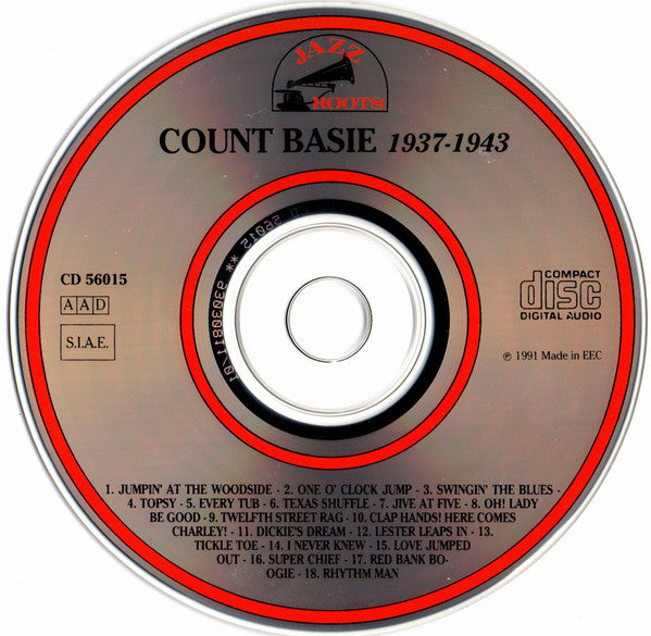Count Basie : Count Basie And His Orchestra 1937-1943 "Junpin' At The Woodside" (CD, Comp)